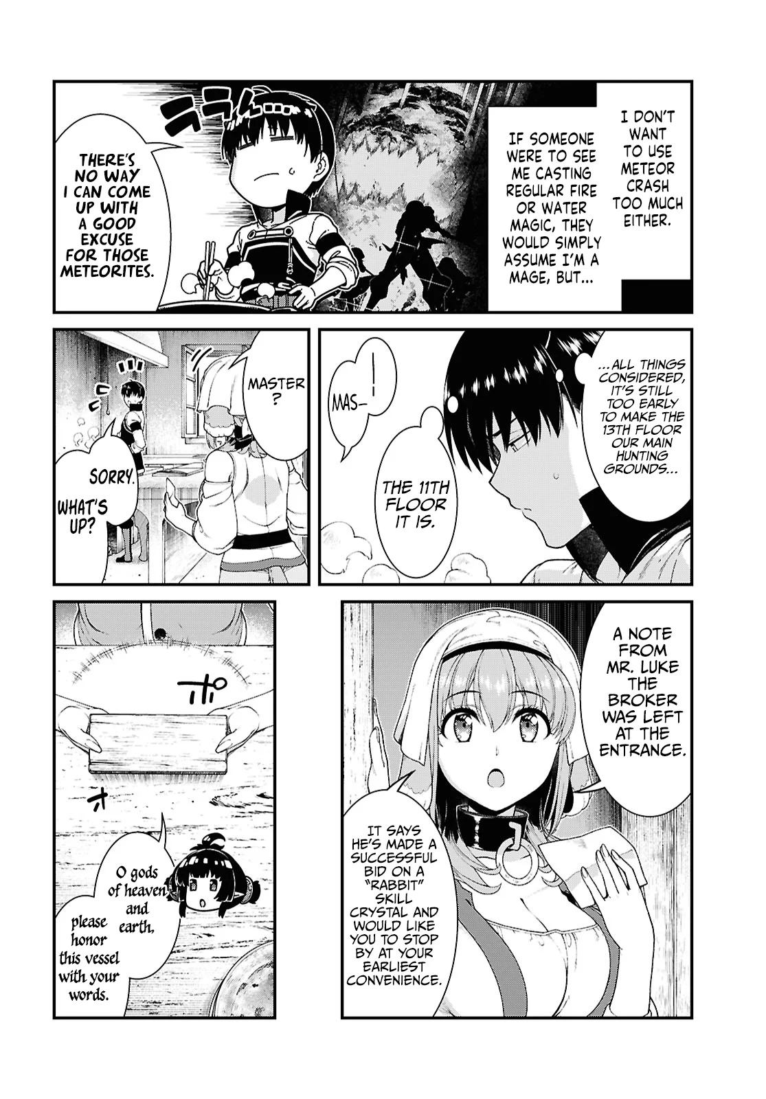 A Harem in the Fantasy World Dungeon, Chapter 91 image 03